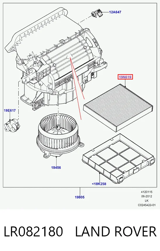 Do koszyka Filtr kabiny Lexus GS  JZS160