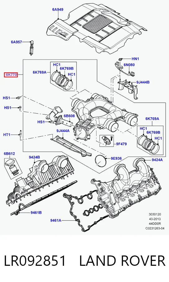 LR092851 Land Rover