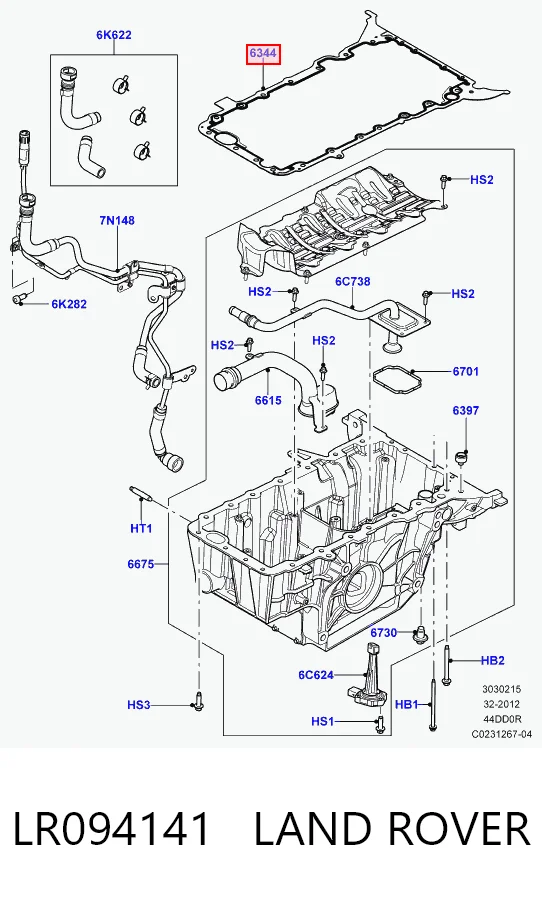 LR094141 Land Rover