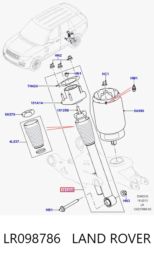 LR098786 Land Rover