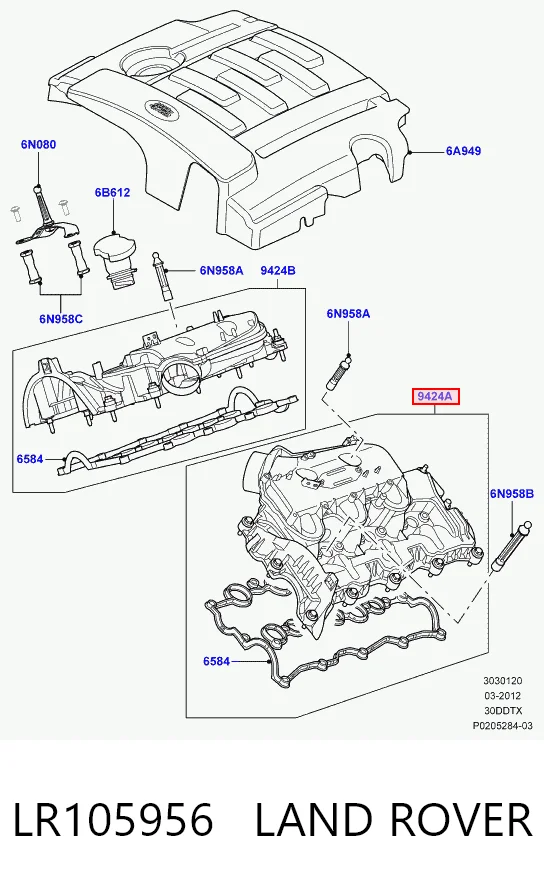 LR105956 Land Rover