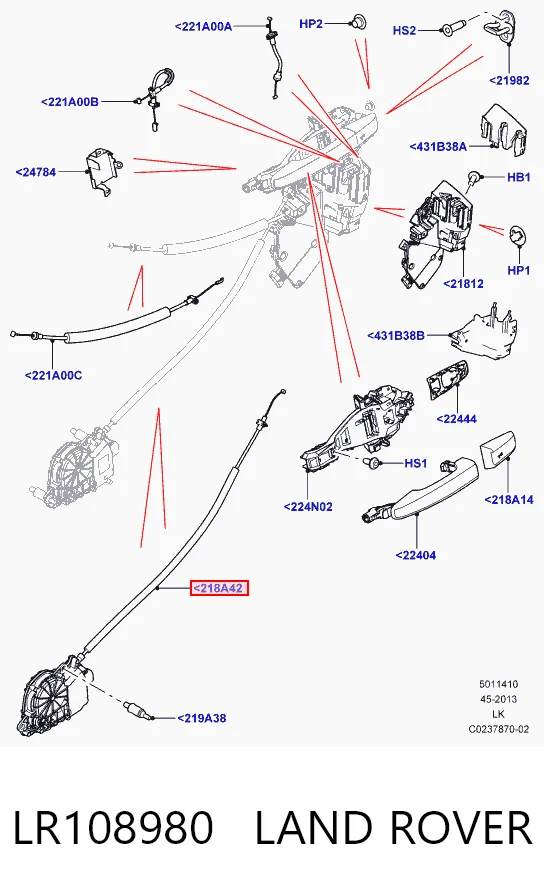 LR108980 Land Rover