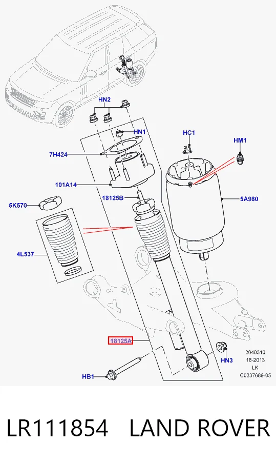 LR111854 Land Rover
