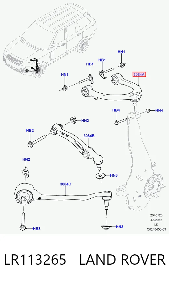 LR113265 Land Rover