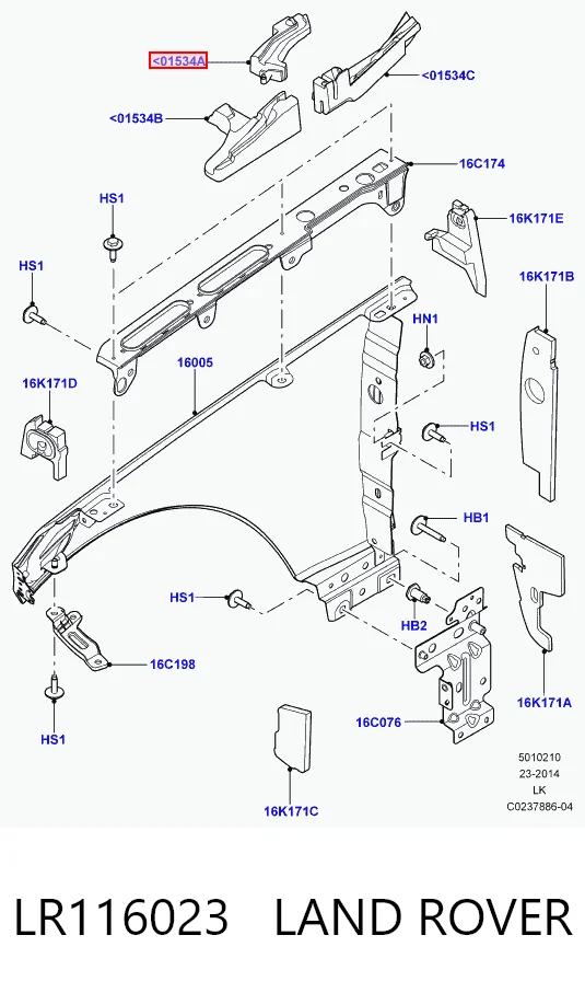 LR116023 Land Rover