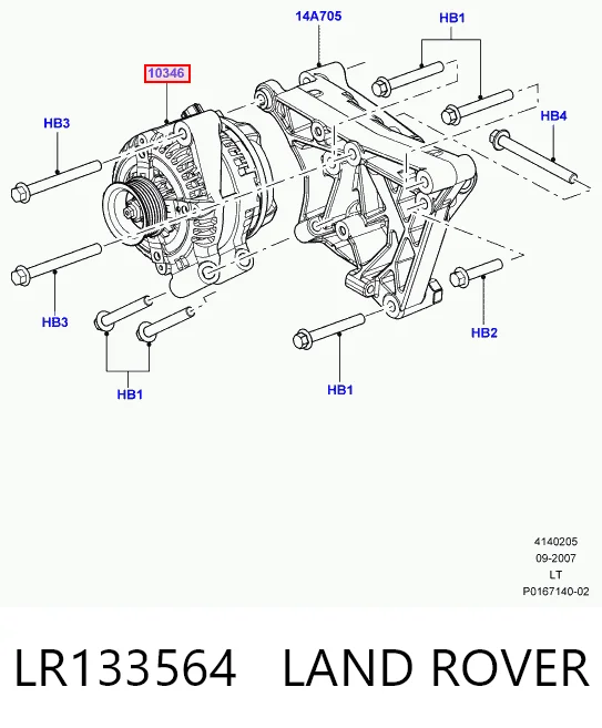 LR133564 Land Rover