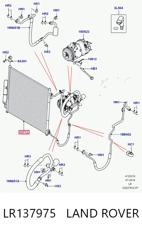 LR137975 Land Rover