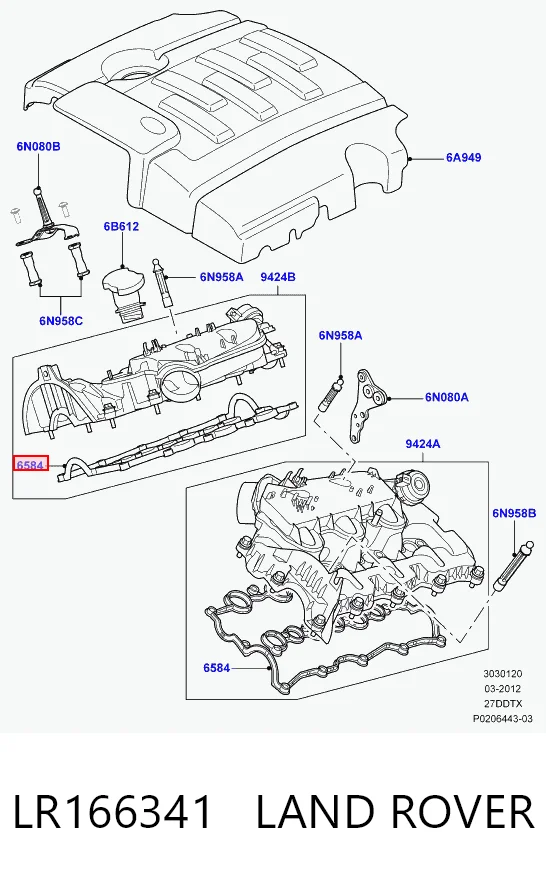 LR166341 Land Rover