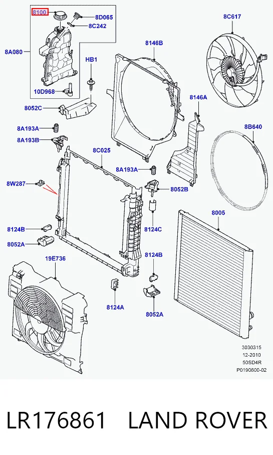 LR176861 Land Rover