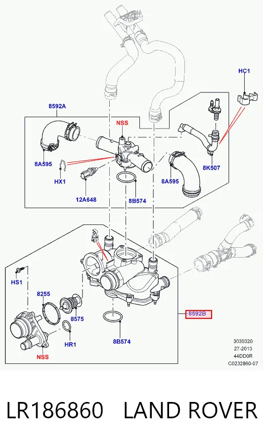 LR186860 Land Rover