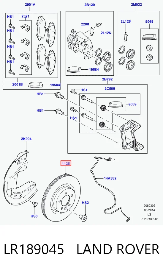 LR189045 Land Rover