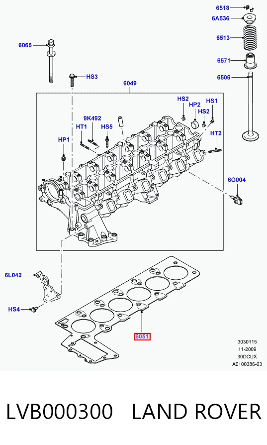 LVB000300 Land Rover