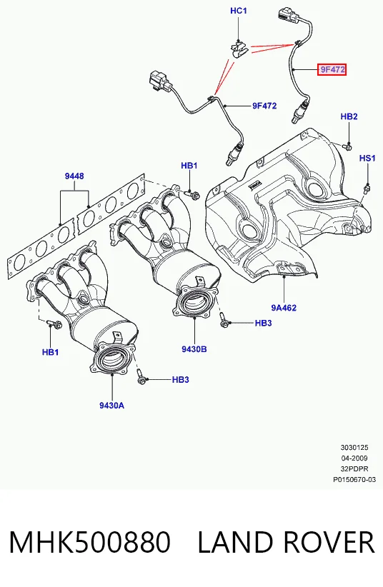 MHK500880 Land Rover