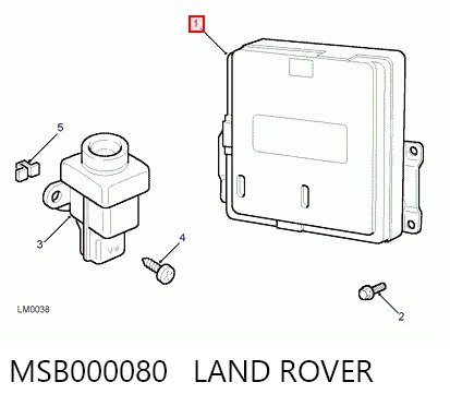 Sterownik silnika do Land Rover Discovery II LJ ,LT