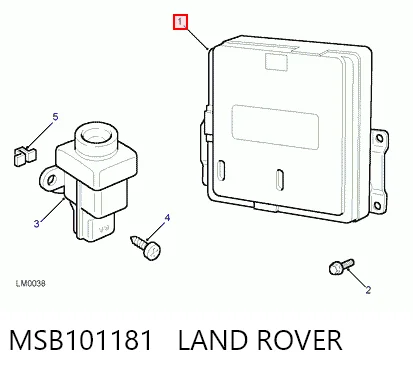  Sterownik silnika Land Rover Discovery 2