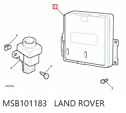 Sterownik silnika Land Rover Discovery II