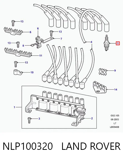 NLP100320 Land Rover