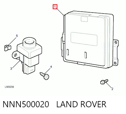  Sterownik silnika Land Rover Discovery 2