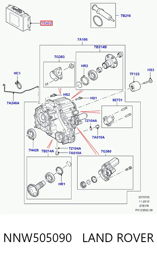 NNW505090 Land Rover