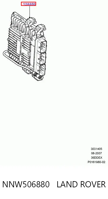 Sterownik silnika do Land Rover Range Rover III L322