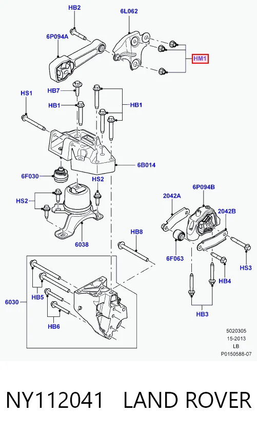 NY112041 Land Rover