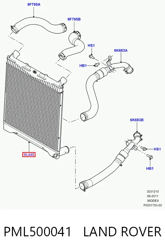 PML500041 Land Rover