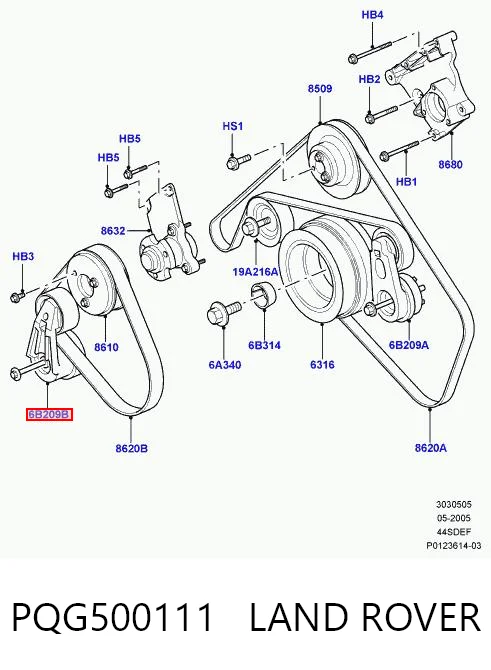 PQG500111 Land Rover