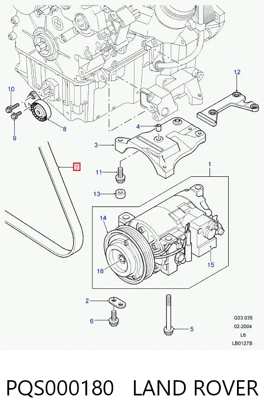 PQS000180 Land Rover