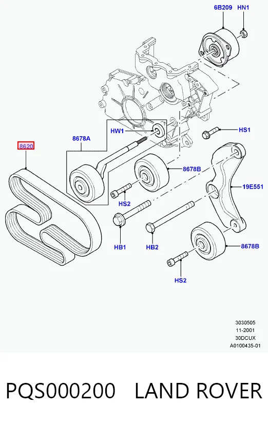 PQS000200 Land Rover