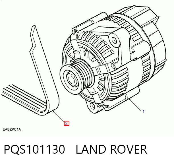 Pas napędowy mechanizmów do Mitsubishi Lancer X CY_A, CZ_A