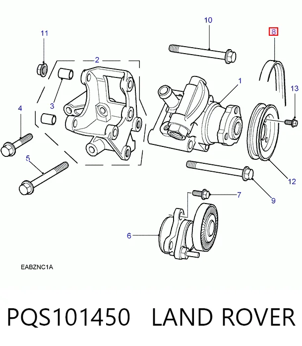 PQS101450 Land Rover