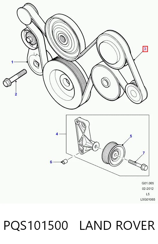 PQS101500 Land Rover