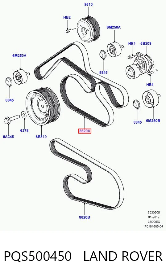 Pas napędowy mechanizmów A9369933996 Mercedes