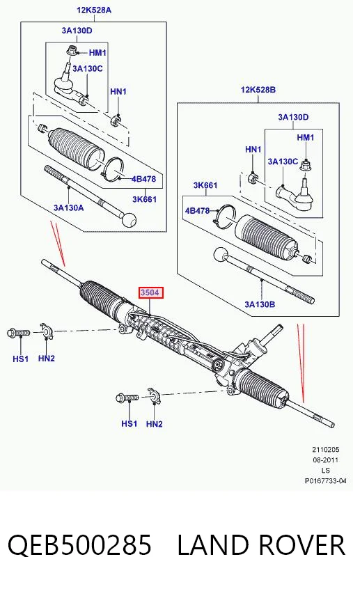QEB500285 Land Rover