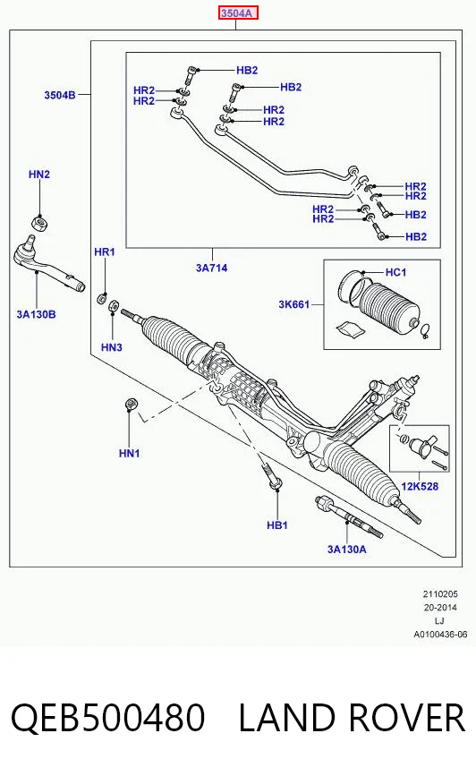 QEB500480 Land Rover