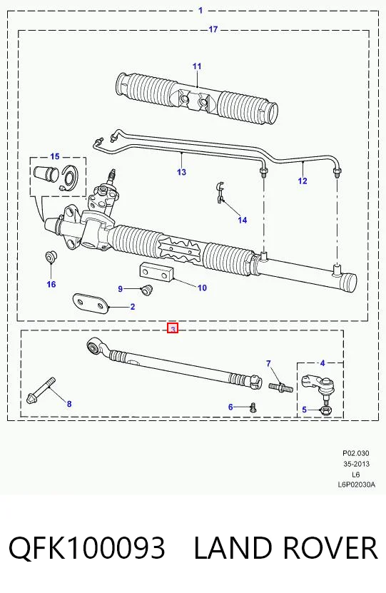 QFK100093 Land Rover