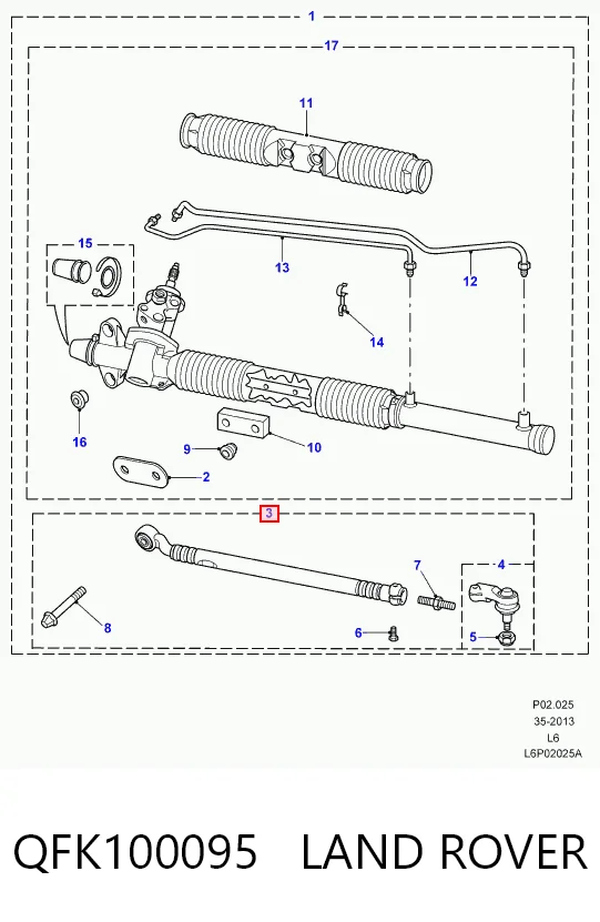 QFK100095 Land Rover