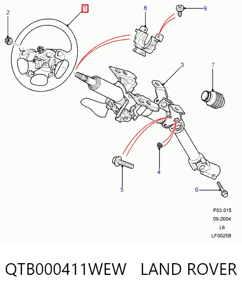 Kierownica do Land Rover Freelander I L314