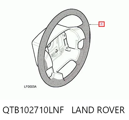 Kupić Kierownica Land Rover Range Rover II LP, P38A w dobrej cenie