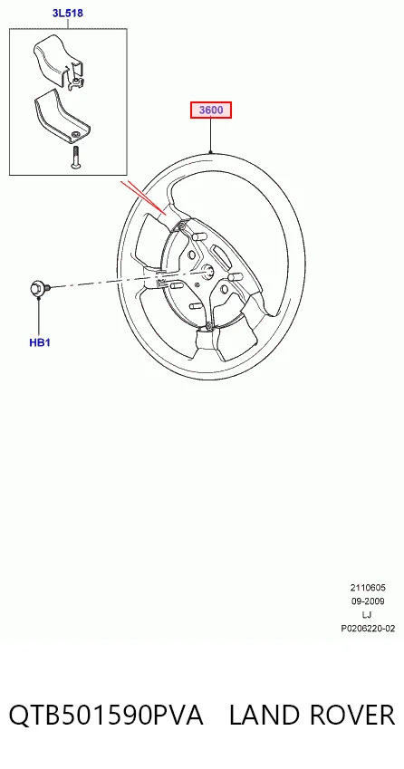 Cena części Range Rover III SUV