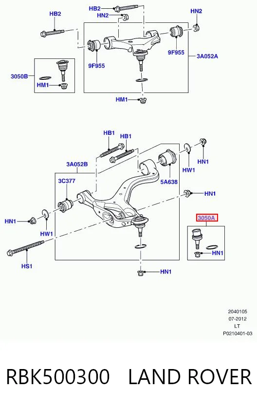 RBK500300 Land Rover