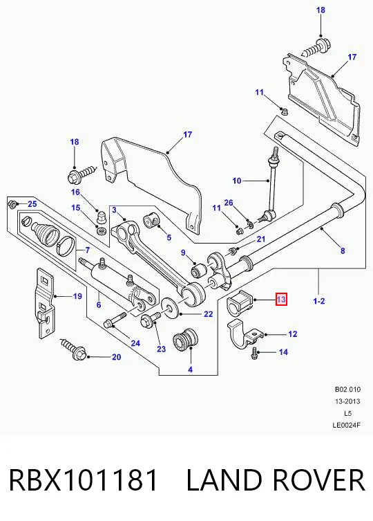 RBX101181 Land Rover