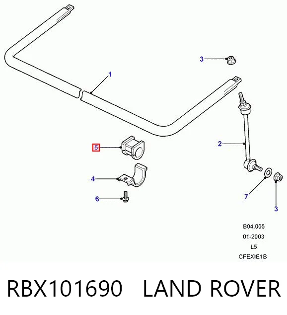 RBX101690 Land Rover