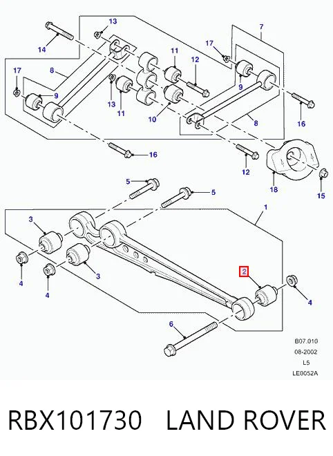 RBX101730 Land Rover