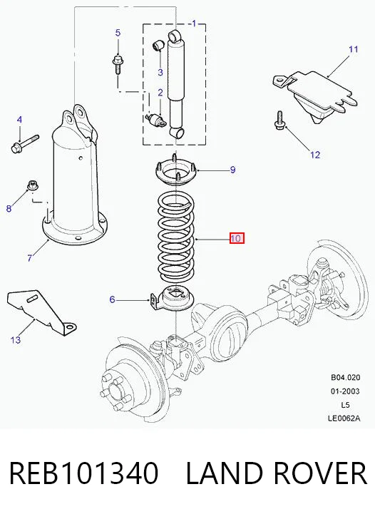 REB101340 Land Rover