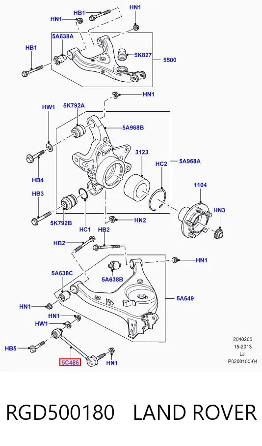 RGD500180 Land Rover