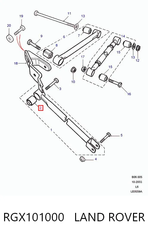 RGX101000 Land Rover