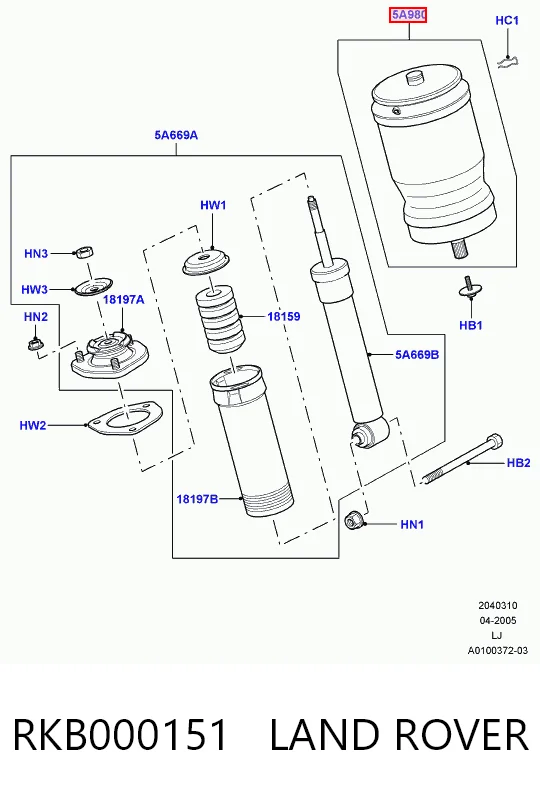 RKB000151 Land Rover
