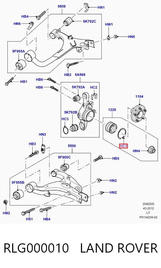 RLG000010 Land Rover