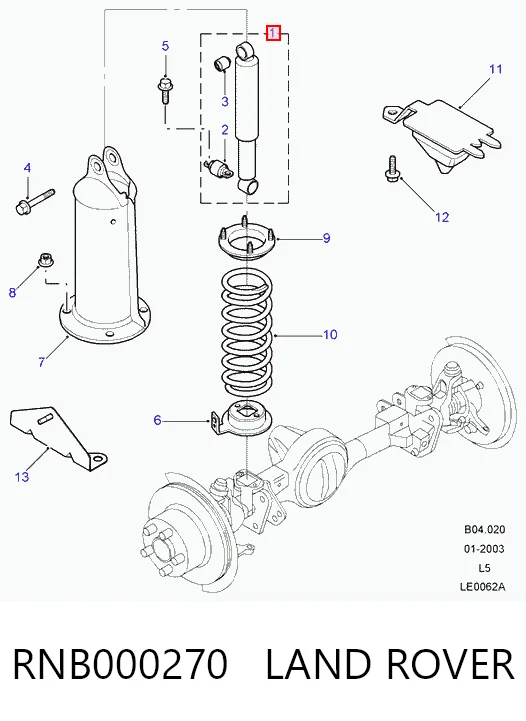 RNB000270 Land Rover